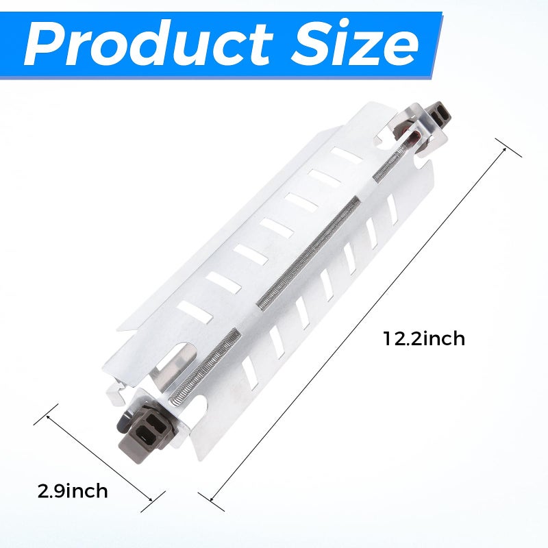 DRELD WR51X10055 Defrost Heater, Replaces AP3183311 914088 AH303781 EA303781, Replacement for GE, Kenmore GSH25JSXNSS TFX25PPBGWW GSH25ISXBSS GSHS6HGDBCSS GSH25JSDBSS GSH25JSXBSS GSL25JFPABS GSL25JFTABS - Image 2